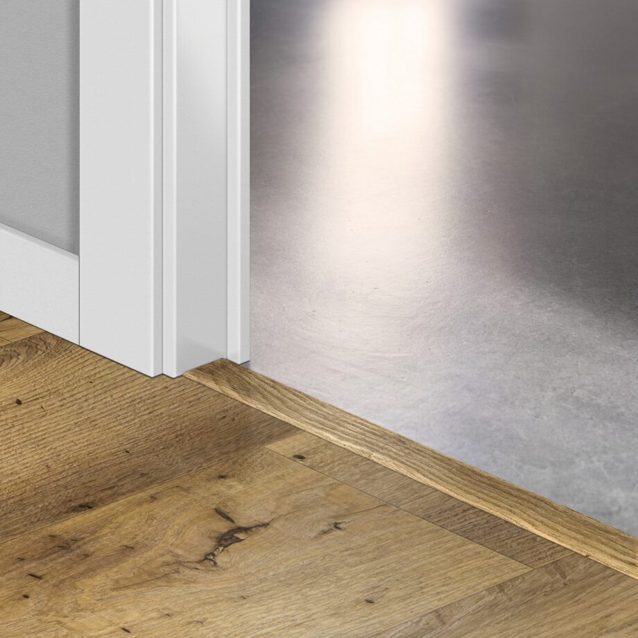 Incizo 5in1 üleminekuliist Quick-Step Vintage Chestnut Natural LVT vinüülparketile (Alpha), 8x45x2000 mm