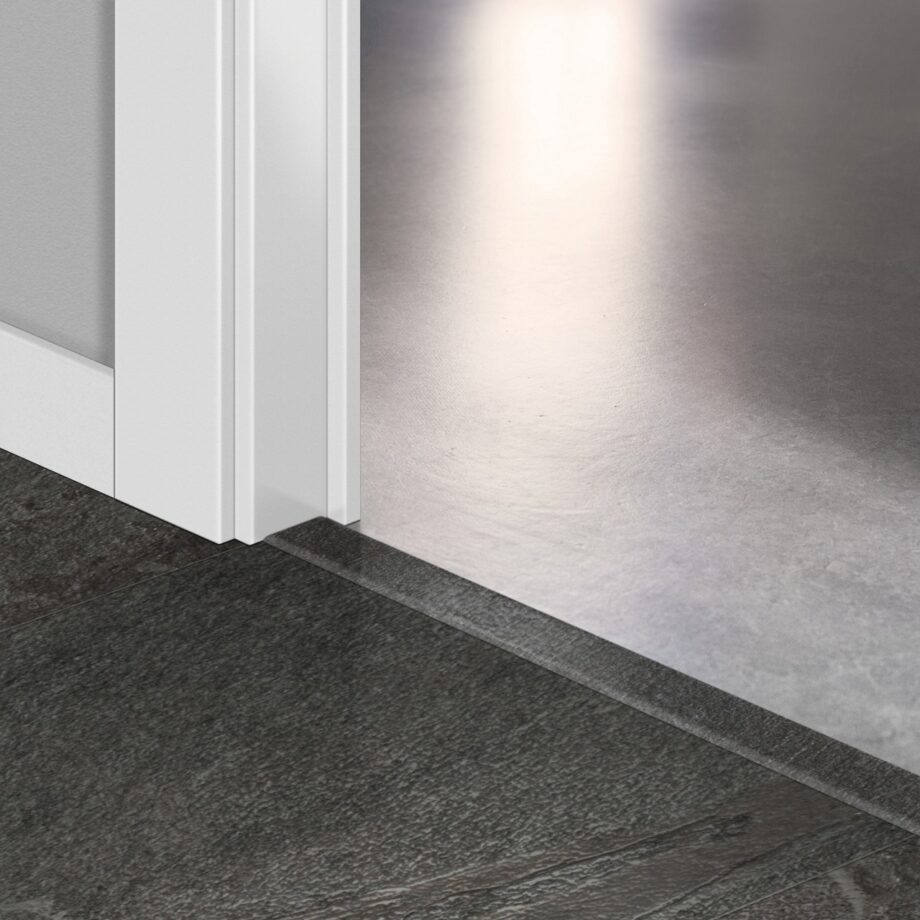 qsvincp40035-1 Incizo 5in1 üleminekuliist Quick-Step Black Slate LVT vinüülparketile (Alpha), 8x45x2000 mm