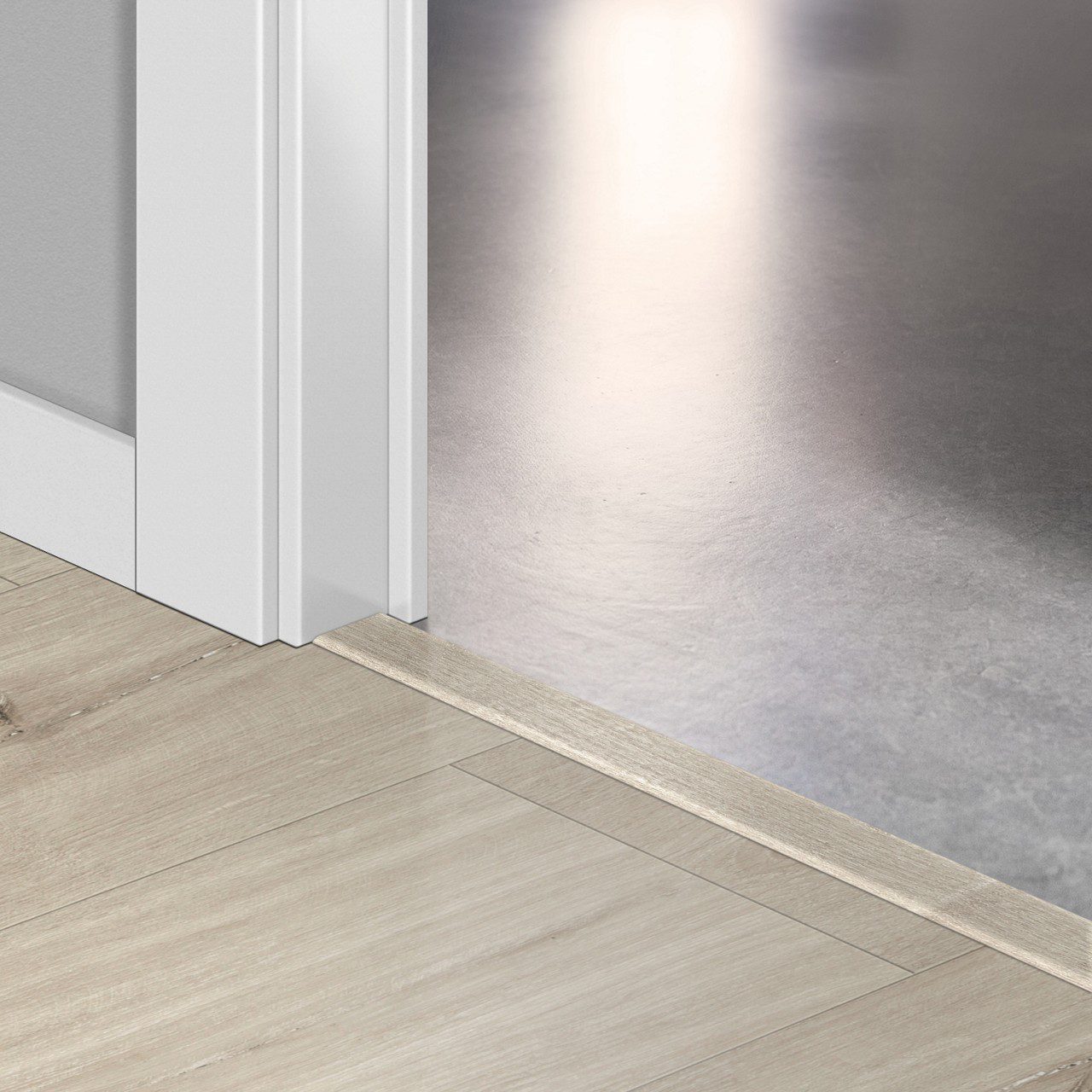 Incizo 5in1 üleminekuliist Quick-Step Canyon Oak Beige LVT vinüülparketile (Alpha), 8x45x2000 mm