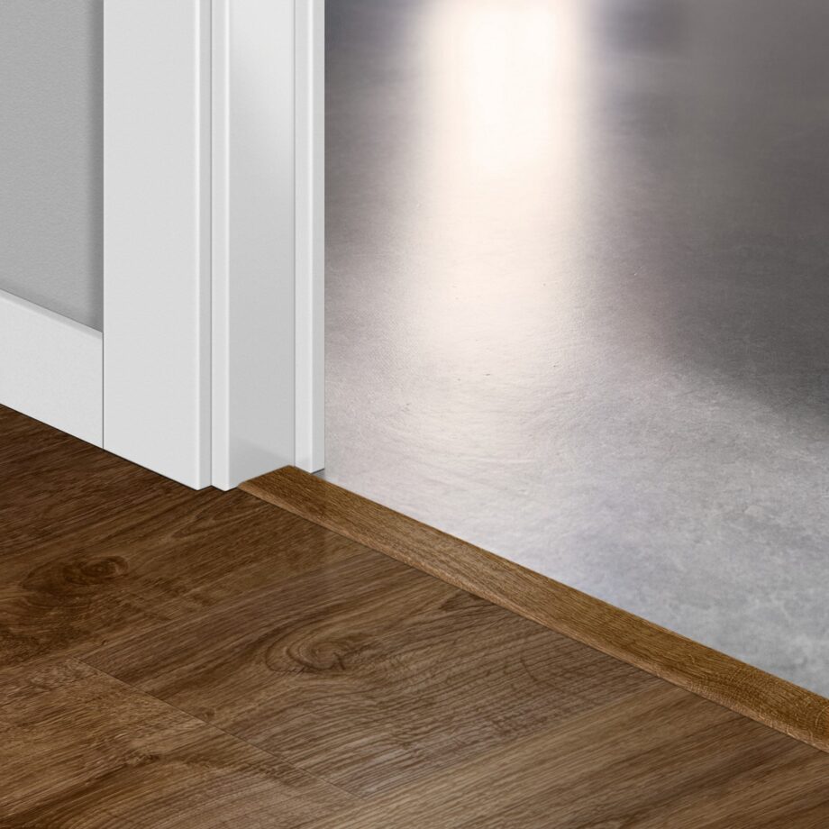 qsvincp40090-1 Incizo 5in1 üleminekuliist Quick-Step Autumn Oak Brown LVT vinüülparketile (Alpha), 8x45x2000 mm