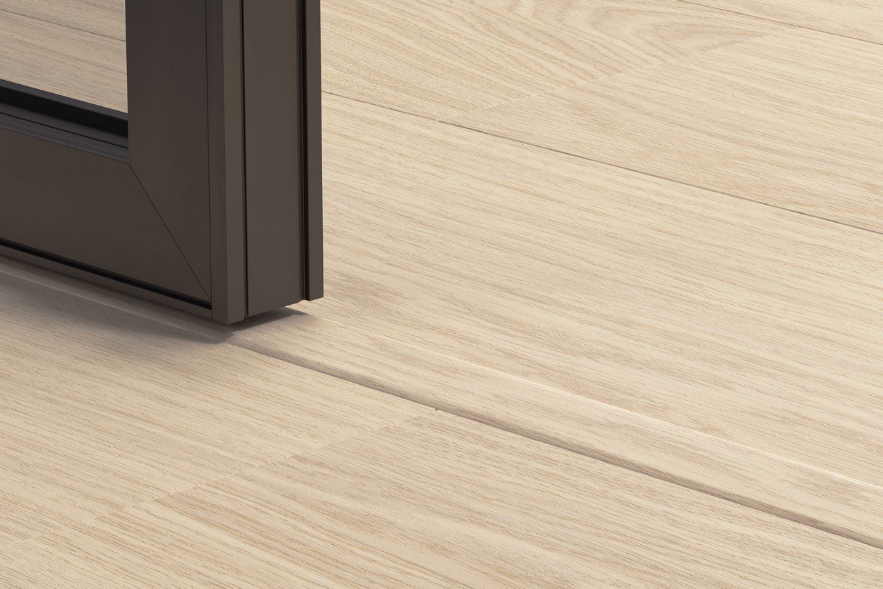 Incizo 5in1 üleminekuliist Quick-Step Pure Oak Polar LVT vinüülparketile (Alpha), 8x45x2000 mm