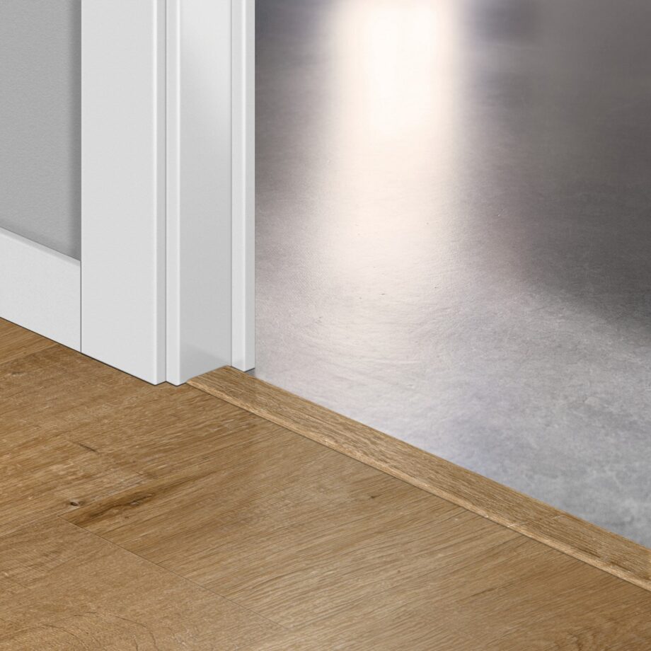 qsvincp40104-1 Incizo 5in1 üleminekuliist Quick-Step Cotton Oak Natural LVT vinüülparketile (Alpha), 8x45x2000 mm