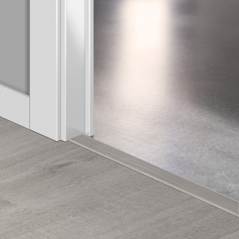 qsvincp40201-1 Incizo 5in1 üleminekuliist Quick-Step Cotton Oak Cold Grey LVT vinüülparketile (Alpha), 8x45x2000 mm