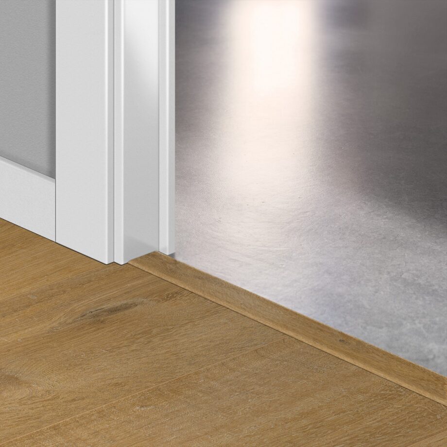 qsvincp40203-1 Incizo 5in1 üleminekuliist Quick-Step Cotton Oak Deep Natural LVT vinüülparketile (Alpha), 8x45x2000 mm