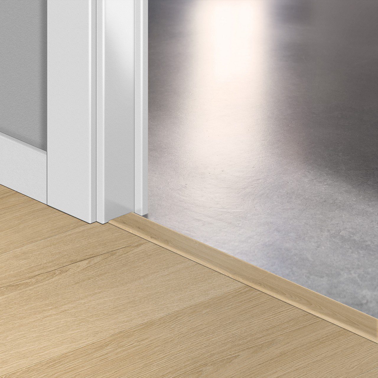 Incizo 5in1 üleminekuliist Quick-Step Botanic Beige LVT vinüülparketile (Alpha), 8x45x2000 mm