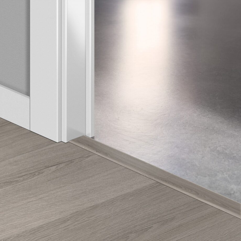 qsvincp40237-1 Incizo 5in1 üleminekuliist Quick-Step Botanic Grey LVT vinüülparketile (Alpha), 8x45x2000 mm