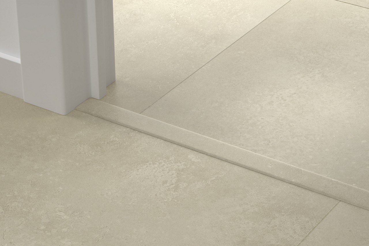 Incizo 5in1 üleminekuliist Quick-Step Sandstone Concrete LVT vinüülparketile (Alpha), 8x45x2000 mm