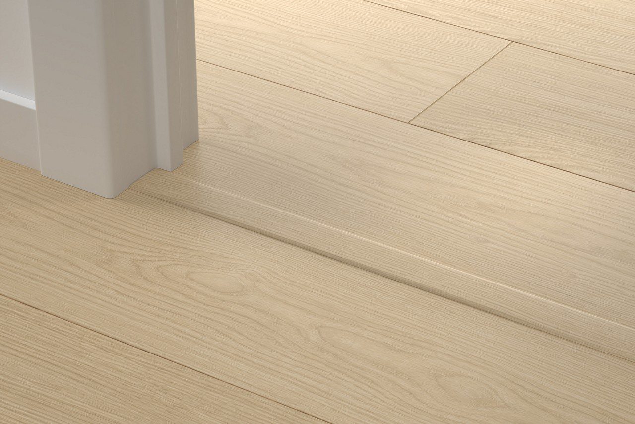 Incizo 5in1 üleminekuliist Quick-Step Buttermilk Oak LVT vinüülparketile (Alpha), 8x45x2000 mm