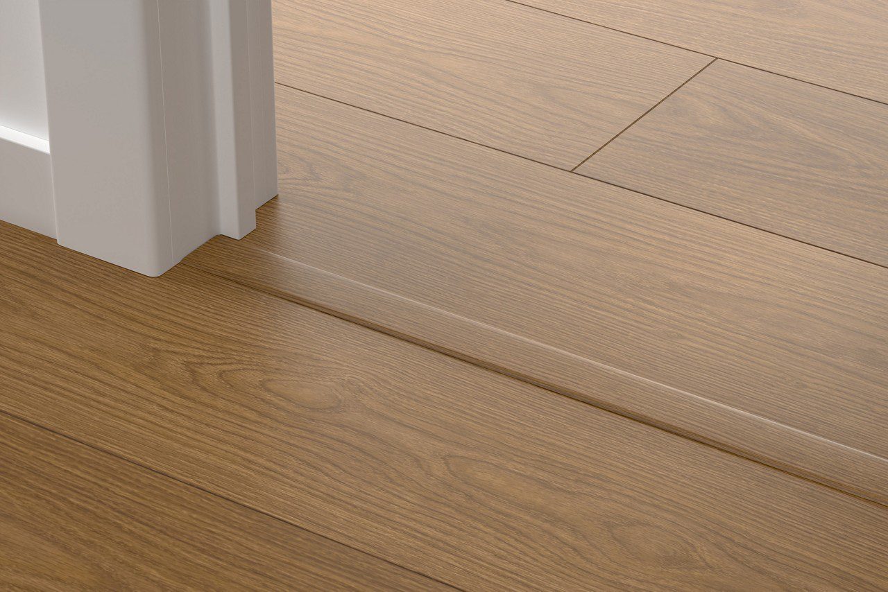 Incizo 5in1 üleminekuliist Quick-Step Cocoa Oak LVT vinüülparketile (Alpha), 8x45x2000 mm