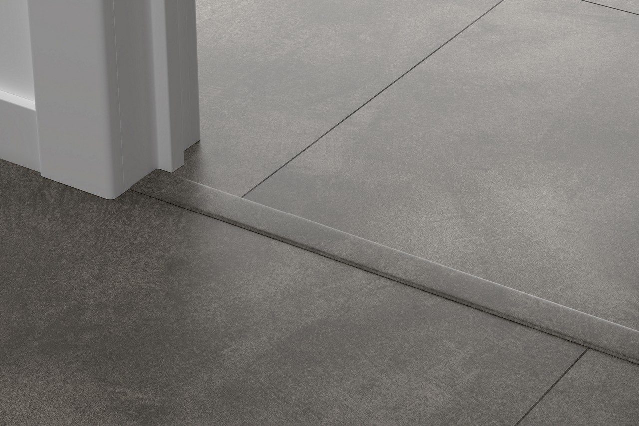 Incizo 5in1 üleminekuliist Quick-Step Soft Graphite LVT vinüülparketile (Alpha), 8x45x2000 mm