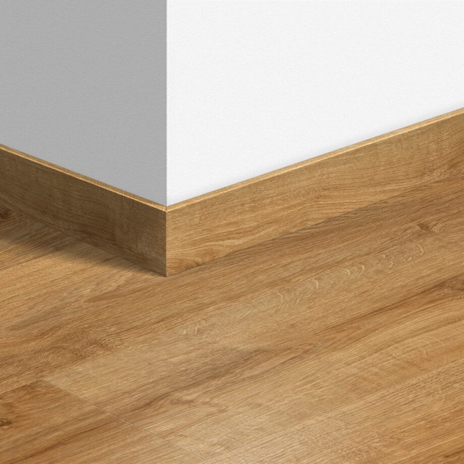 Põrandaliist tamm Quick-Step Autumn Oak Honey LVT vinüülparketile, veekindel, 12x58x2400 mm