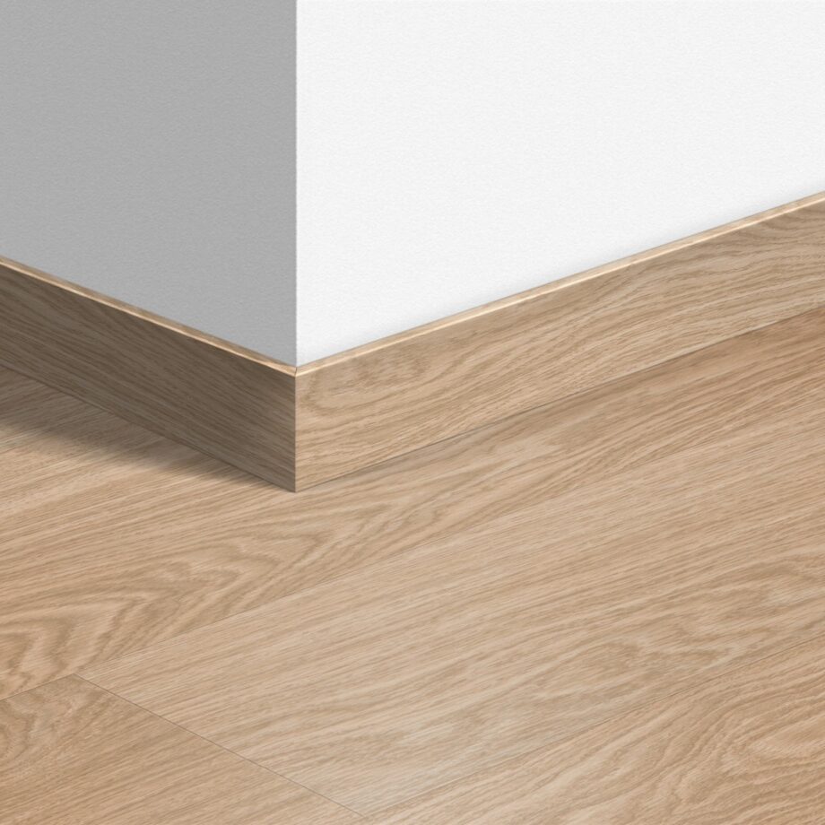 Põrandaliist tamm Quick-Step Pure Oak Blush LVT vinüülparketile, veekindel, 12x58x2400 mm