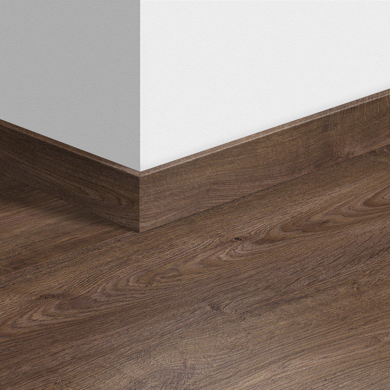 Põrandaliist tamm Quick-Step Autumn Oak Chocolate LVT vinüülparketile, veekindel, 12x58x2400 mm