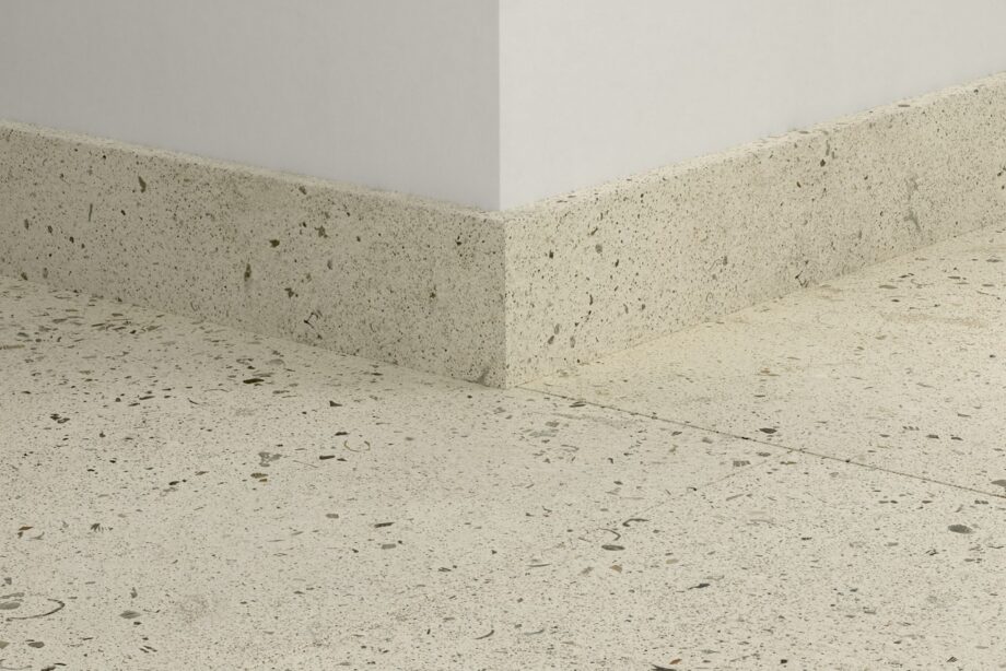Põrandaliist Quick-Step Pebble Concrete LVT vinüülparketile, veekindel, 12x58x2400 mm