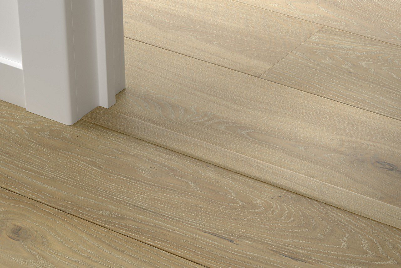 Incizo 5in1 üleminekuliist Quick-Step Light Storm Oak Extra Matt parketile, puitspoon, 17x54x2150 mm