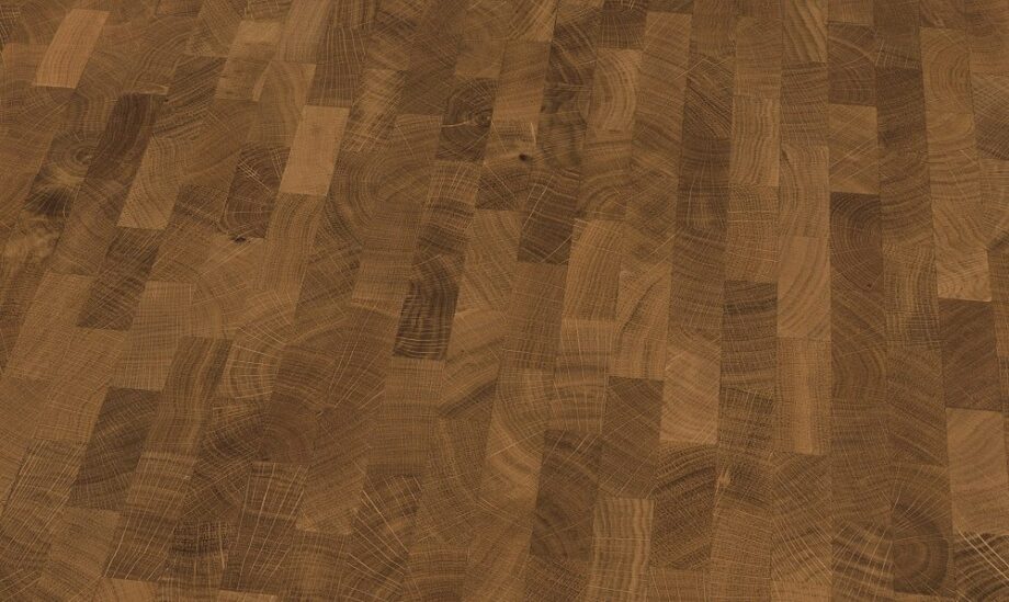 Ristlõikeparkett tamm Natur, inglise muster, 18 mm, klots 20 x 60 mm