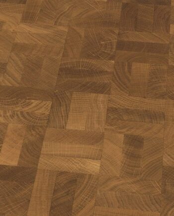 Ristlõikeparkett tamm Natur, ruutmuster, 18 mm, klots 20 x 60 mm