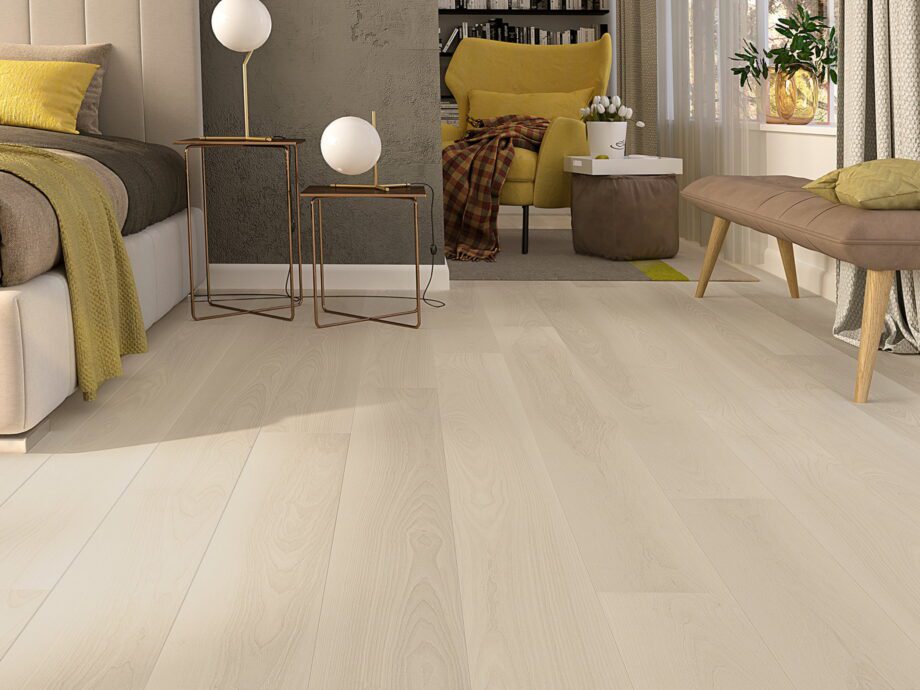 Saare parkett Esta Elegant Frost Ivory Pores 240 mm ekstra matt lakk – lähivaade Saare parkett Esta Elegant Frost Ivory Pores 240 mm ekstra matt lakk – lähivaade