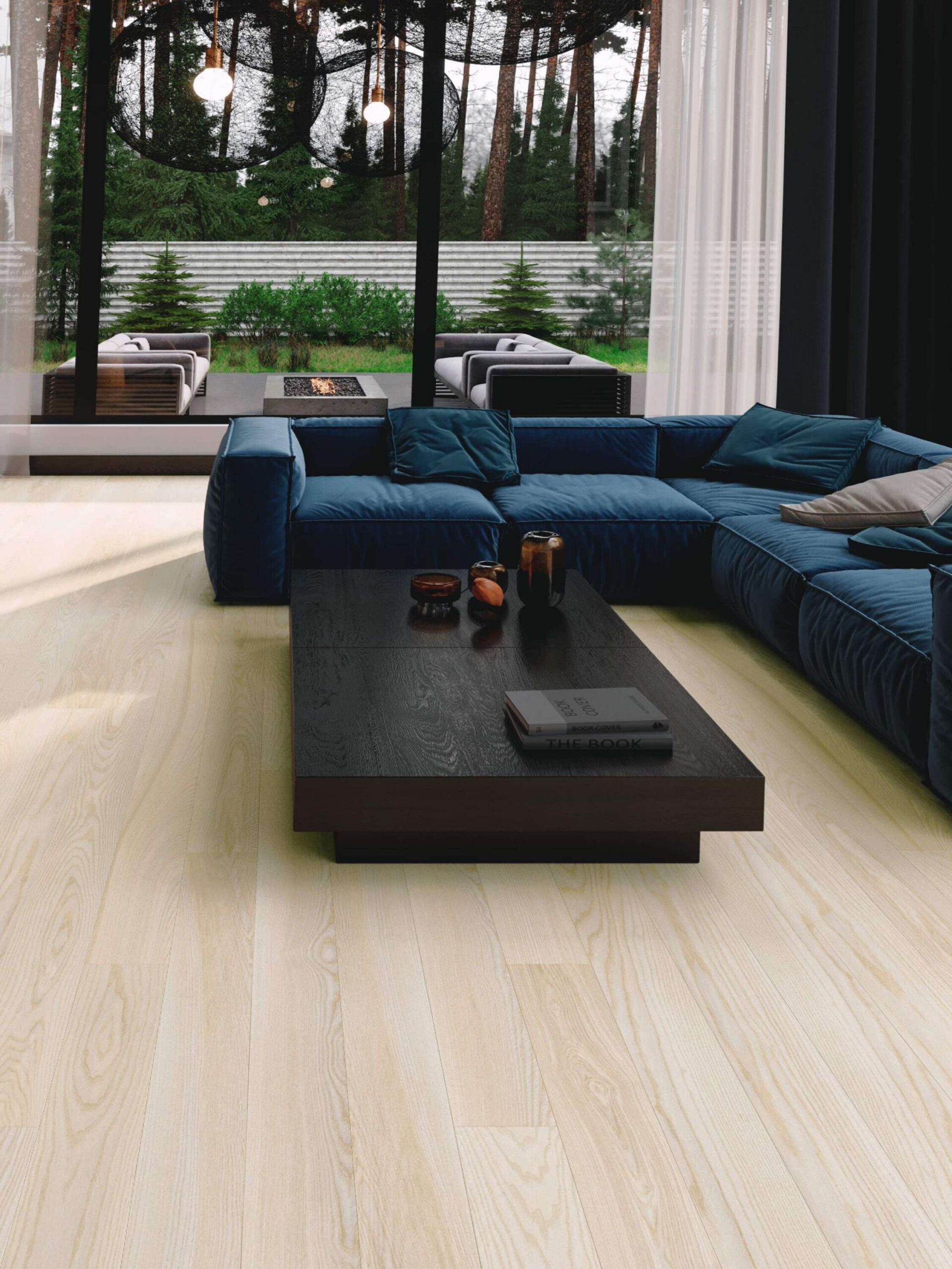 Saare parkett Esta Elegant Nordic 240 mm ekstra matt lakk – interjööris