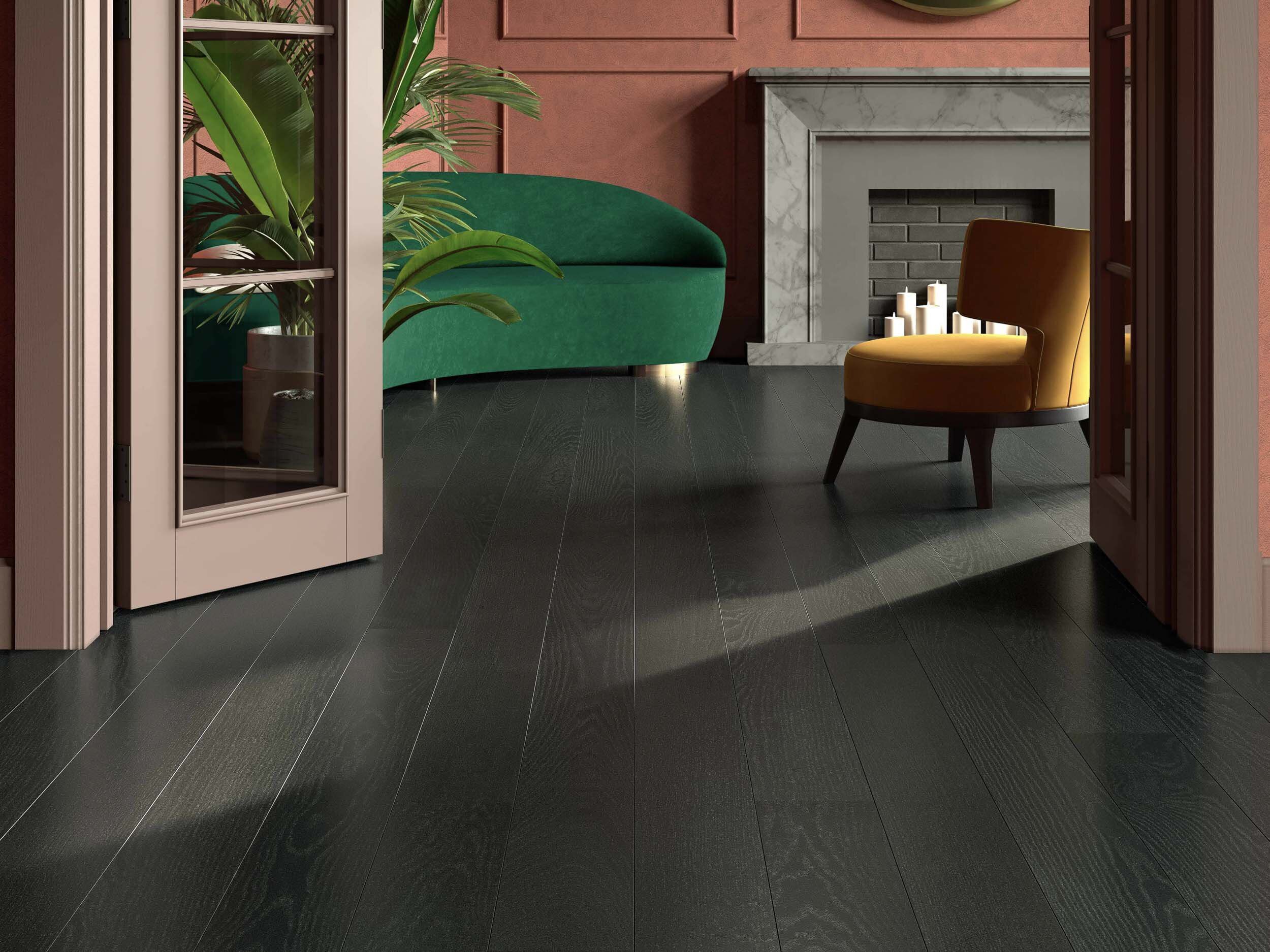 Saare parkett Esta Elegant Onyx matt lakk – lähivaade