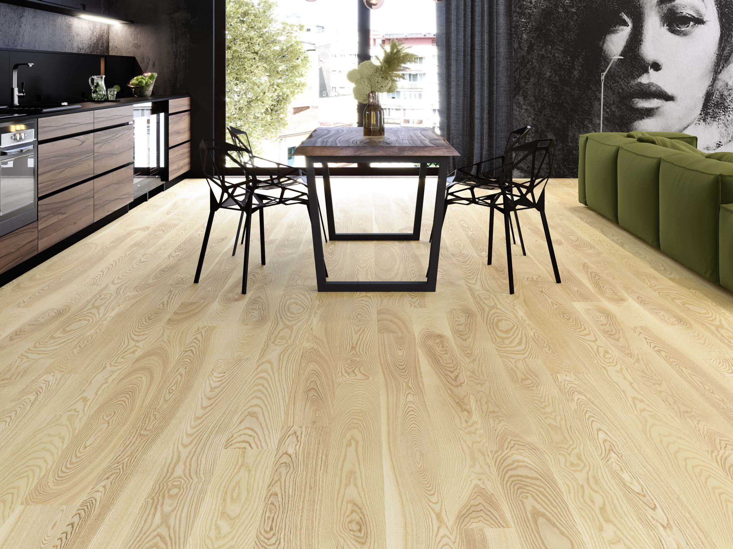 Saare parkett Esta Elegant Pure Line 180 mm ekstra matt lakk – lähivaade