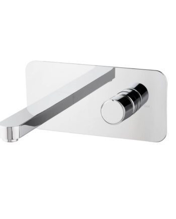 Seinasisene valamusegisti Emmevi Ade 78055, ühtse plaadiga, kroom, standardne käepide