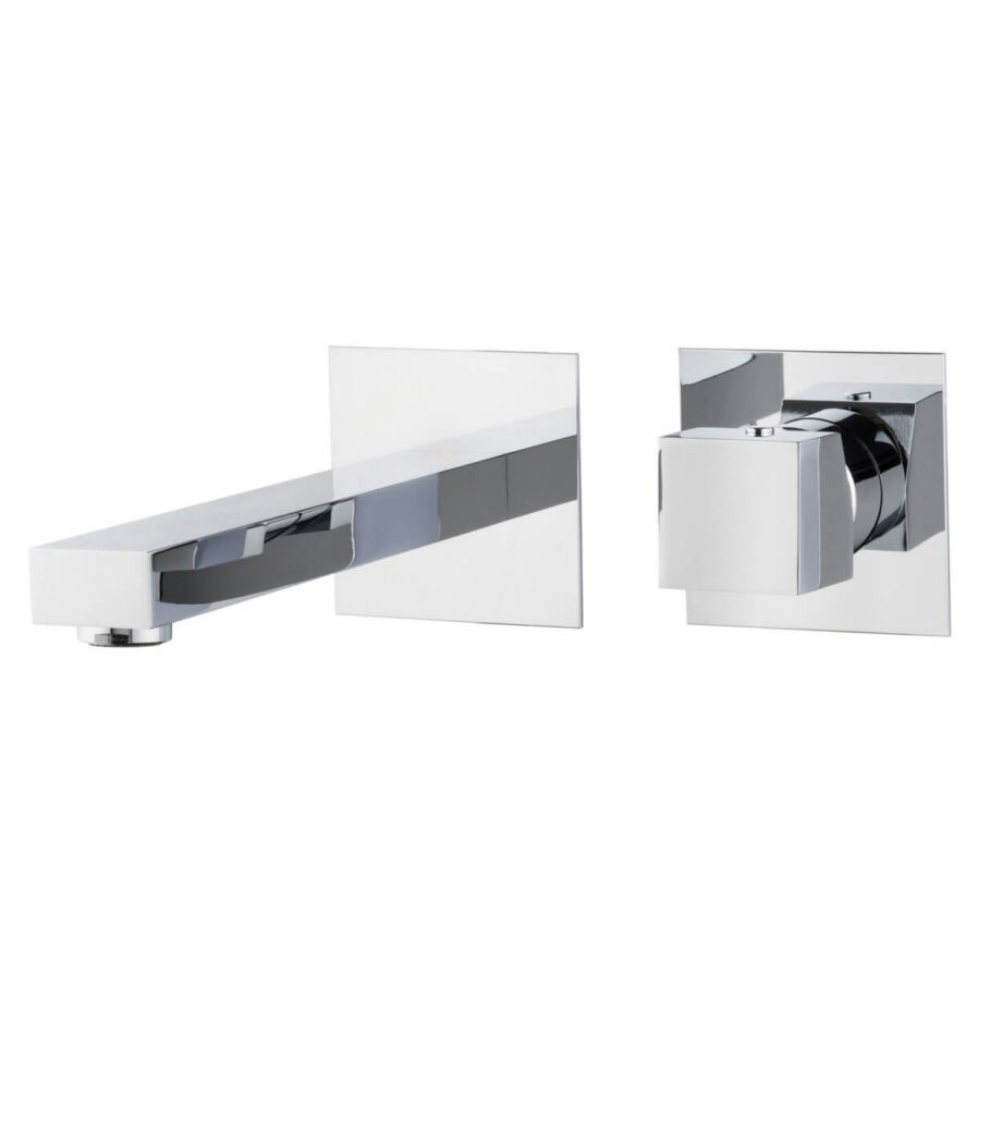 Seinasisene valamusegisti Emmevi Gea 26155, eraldi rosettidega, kroom, varreta käepide Seinasisene valamusegisti Emmevi Gea 26155, eraldi rosettidega, kroom, varreta käepide