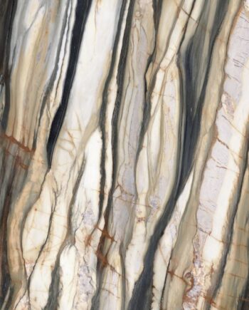 Suur keraamiline plaat marmorimustriga ABK Sensi 900 Oyster Gold, 120x280 cm, 6 mm, läikiv (lux)