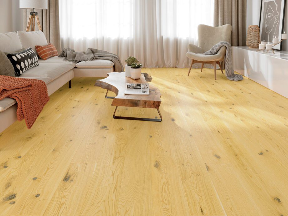 Tammeparkett Esta Rustic Dark Filler ekstra matt lakk – lähivaade Tammeparkett Esta Rustic Dark Filler ekstra matt lakk – lähivaade