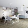 Tammeparkett Esta Vivid Olive Grey Ivory Pores ekstra matt lakk – lähivaade Tammeparkett Esta Vivid Olive Grey Ivory Pores ekstra matt lakk – lähivaade