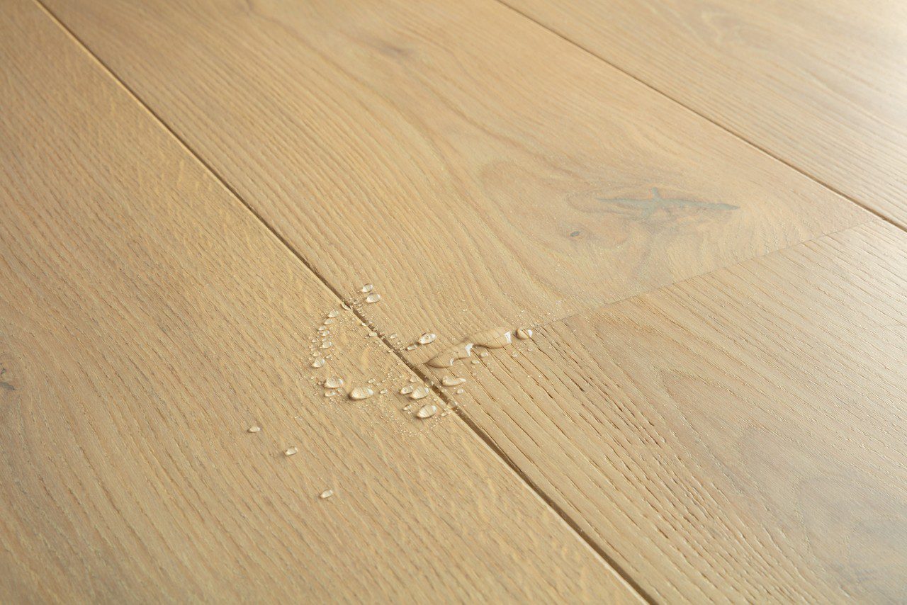 Tammeparkett Quick-Step Cascada Pearl White Oak eriti matt lakk, veekindel 190mm – vaade 6