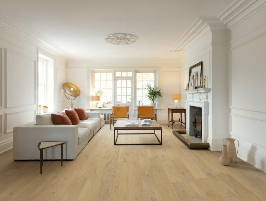 Tammeparkett Quick-Step Cascada Pearl White Oak eriti matt lakk, veekindel 190mm – vaade 7 Tammeparkett Quick-Step Cascada Pearl White Oak eriti matt lakk, veekindel 190mm – vaade 7