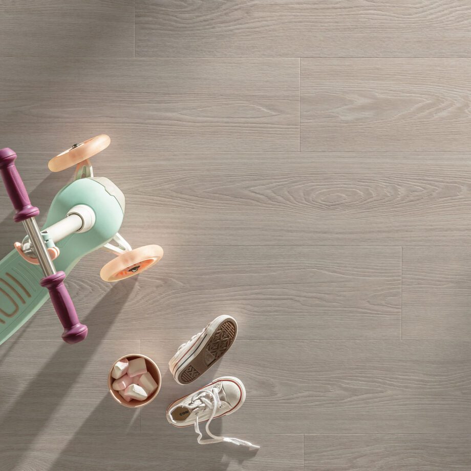 Tugevdatud südamikuga LVT vinüülparkett Floorify Plank Bunny F059 – vaade 3