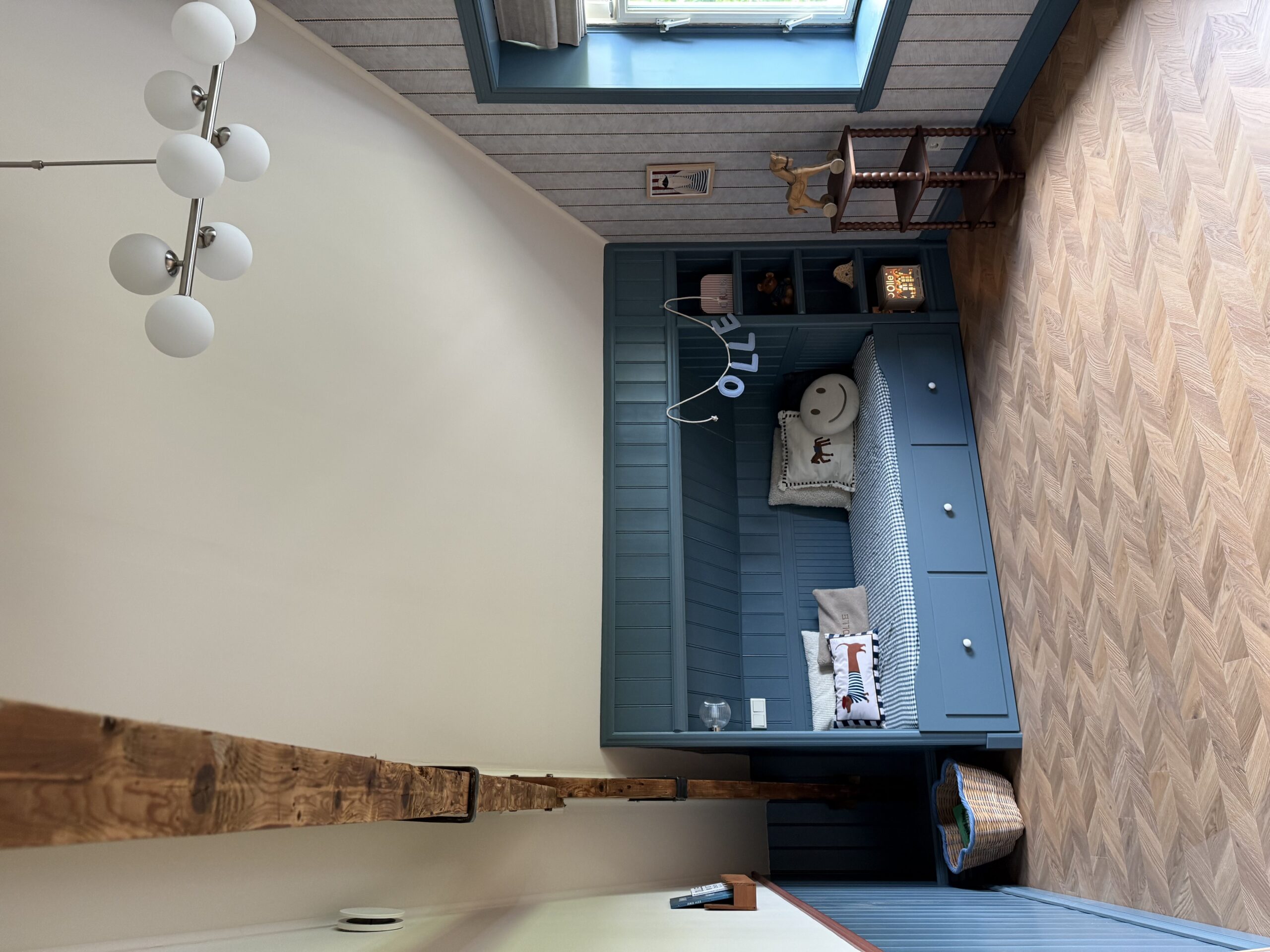 Tugevdatud südamikuga LVT vinüülparkett Floorify Twist Toblerone F401 – vaade 2