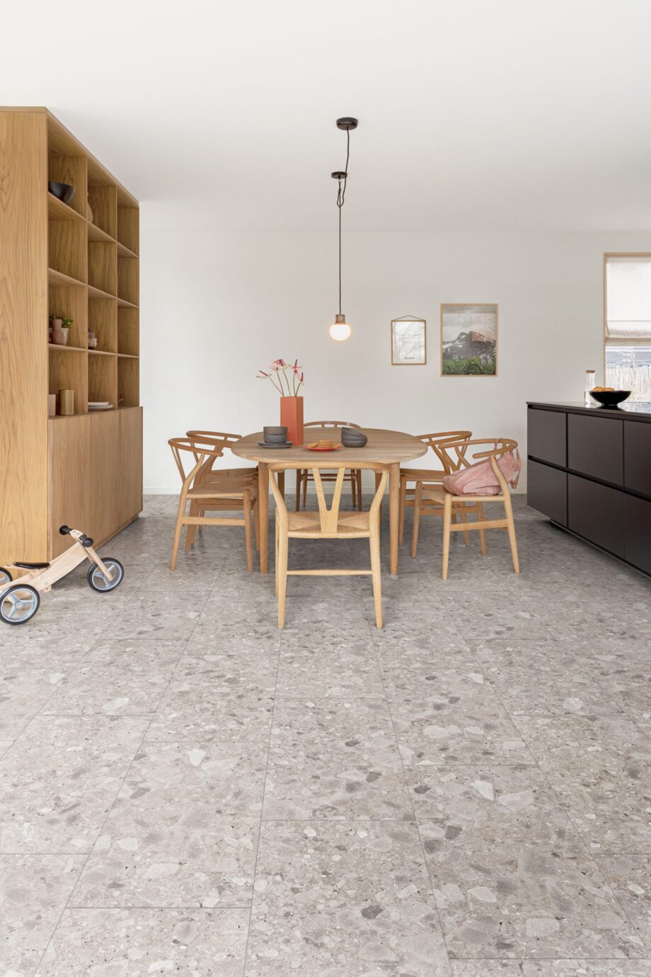 Tugevdatud südamikuga LVT vinüülplaat Floorify Small Tile Ceppo F527 – vaade 3