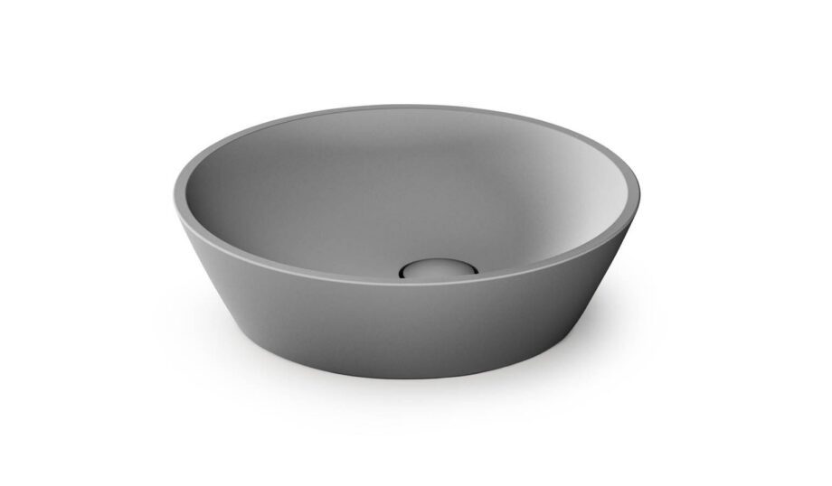 Valamu tööpinnale PAA DECO Ø45 cm, Silkstone – vaade 5 Valamu tööpinnale PAA DECO Ø45 cm, Silkstone – vaade 5