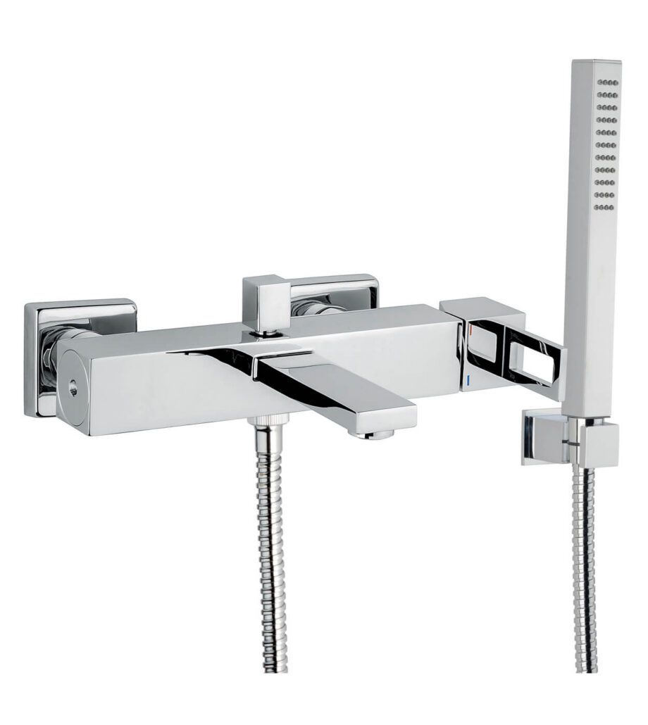 Vannisegisti Emmevi Gea 26001, kroom, auguga käepide, segisti + dušikomplekt Vannisegisti Emmevi Gea 26001, kroom, auguga käepide, segisti + dušikomplekt
