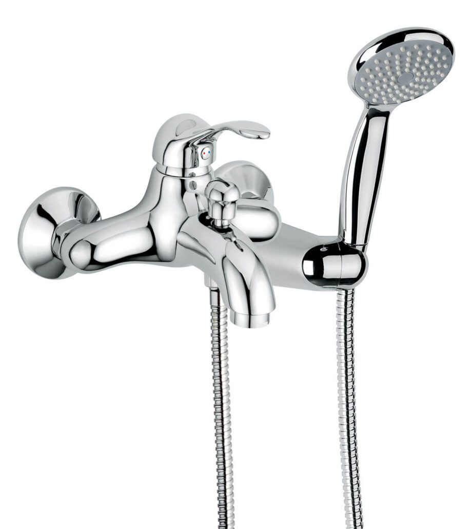 Vannisegisti Emmevi Melody 11001, kroom, segisti + dušikomplekt Vannisegisti Emmevi Melody 11001, kroom, segisti + dušikomplekt
