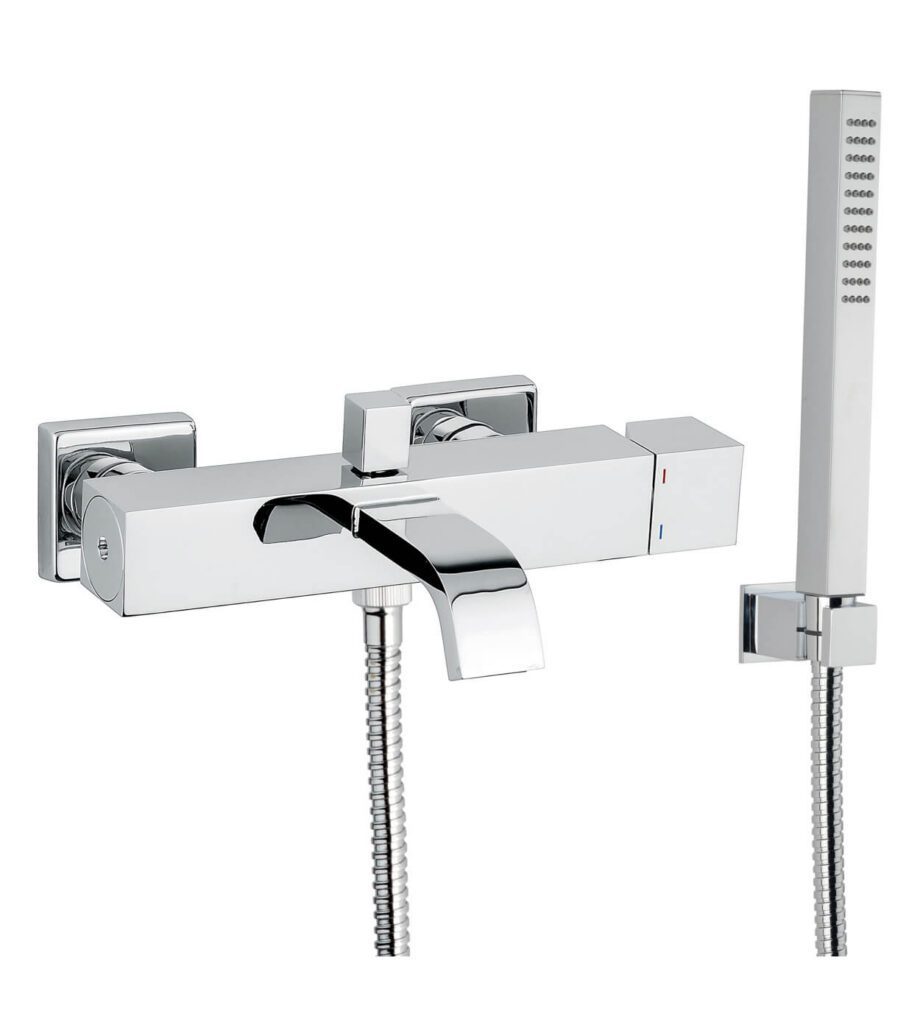 Vannisegisti Emmevi Siris 47001, kroom, varreta käepide, segisti + dušikomplekt Vannisegisti Emmevi Siris 47001, kroom, varreta käepide, segisti + dušikomplekt