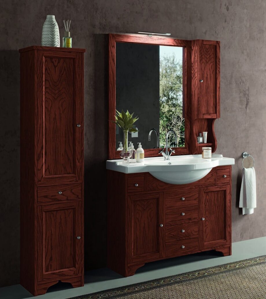 Vannitoamööbel Eban Eleonora GE05, 105 cm, pähkel Vannitoamööbel Eban Eleonora GE05, 105 cm, pähkel