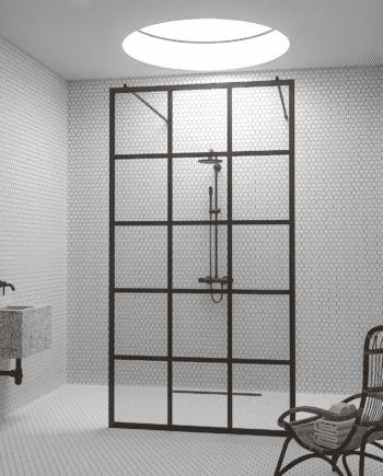 Walk-in dušisein Hietakari Bläk 714 Paris