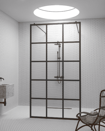 Walk-in dušisein Hietakari Bläk 714 Paris