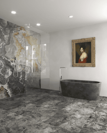 Walk-in dušisein Hietakari Vetro 559, kroomitud furnituur, läbipaistev klaas