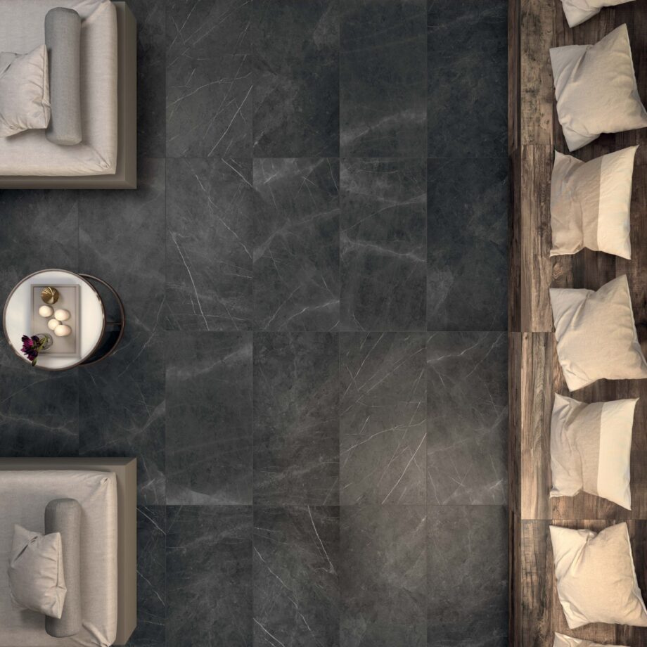 Keraamilised plaadid ABK Sensi Pietra Grey Sable R 60x60cm – vaade 3