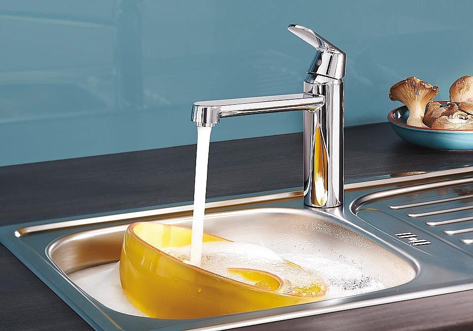 Köögisegisti Grohe Eurosmart Cosmopolitan, kroom – vaade 4