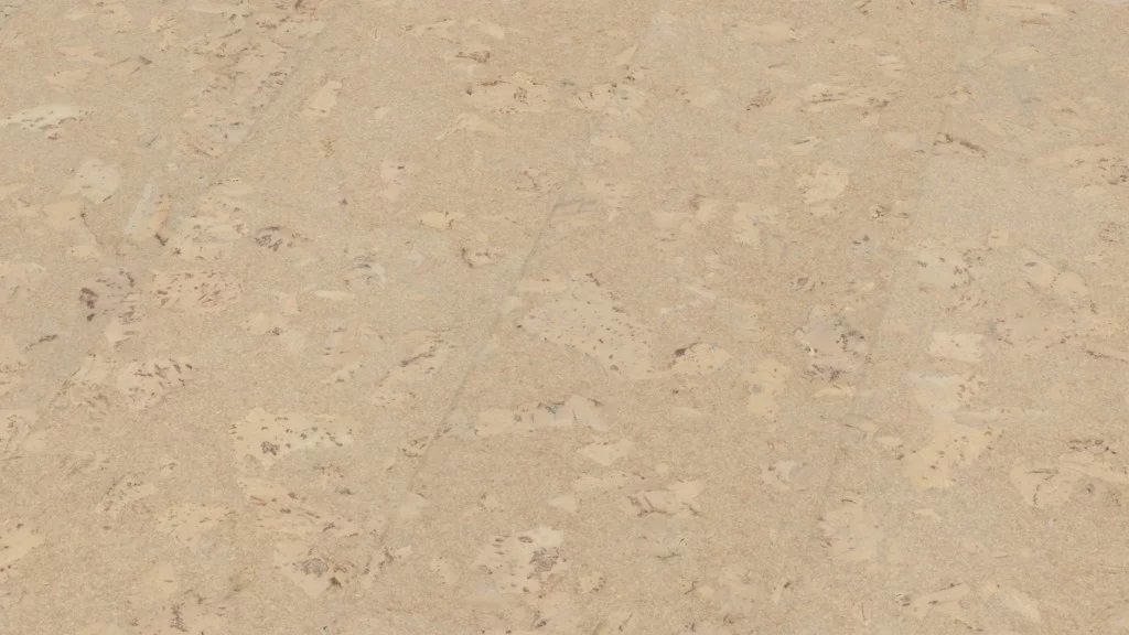 Korkparkett Granorte Naturtrend Marmor Cream – vaade 3