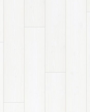 Laminaatparkett Quick-Step IMPRESSIVE WHITE PLANKS (valge)