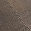 Laminaatparkett Quick-Step MAJESTIC DESERT OAK BRUSHED DARK BROWN (tamm, harjatud, tumepruun) – vaade 4