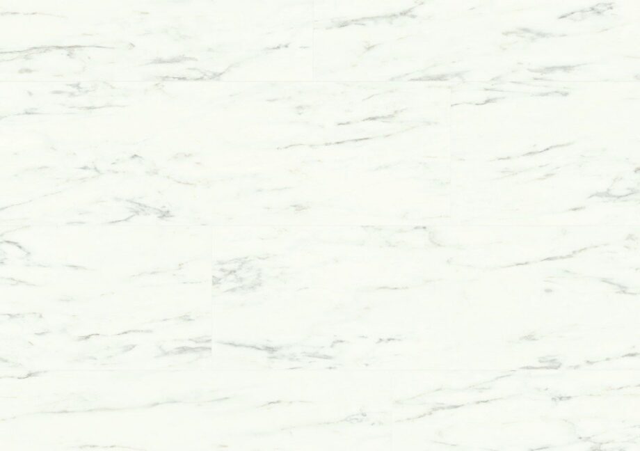 LVT Vinüülparkett QUICK STEP, Ambient Click, Marmor Carrara Valge, faasitud – vaade 2