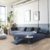 LVT Vinüülparkett QUICK STEP, Balance Click, Canyon tamm pruun, faasitud – vaade 3